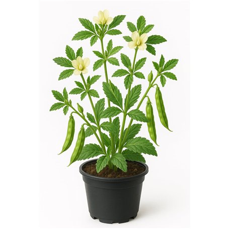 250 graines à semer - Le Grenier d'Abondance - FENUGREC - Trigonella foenugraecum