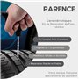 PARENCE.- Kit de Réparation de Pneu Tubeless - 5 Mèches 100 mm + Colle 10 ml + Fraise & Poinçon avec Poignée en T - Kit Crevaiso