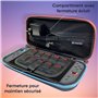 Oniverse Etui de Protection Compatible avec Nintendo Switch 2/OLED/Switch - Pochette de Transport Rigide imperméable à poignée, 