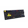 Team Vitality Clavier Officiel Gaming mécanique TKL Noir et Jaune