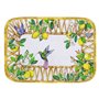 Les Jardins de la Comtesse - Grand Plateau en Mélamine Pure - Citrons Jaunes - Grand Plateau de Présentation du Service de Table
