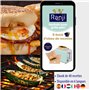RANJI® 15x Sac à grille pain réutilisables - Sachets à cuisson alimentaire pour croque monsieur, sandwich, muffins anglais - Gri
