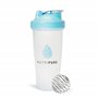 Nutripure | Shaker Proteine Inox | Transparent | Bouteille Shaker Sport avec Boule Inox | Mélange Homogène et Facile à Nettoyer
