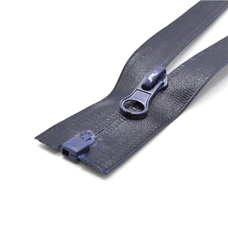 CHAVALLYS - 85 cm - #7mm Maille - Fermeture Éclair Imperméable Étanche Zip à Glissière Séparable Bleu Marine