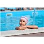 Bonnet de Bain Enfants Cheveux Longs – Bonnet de Natation Filles, Garçons, Adolescents avec Longs Cheveux Bouclés, Tresses, Drea