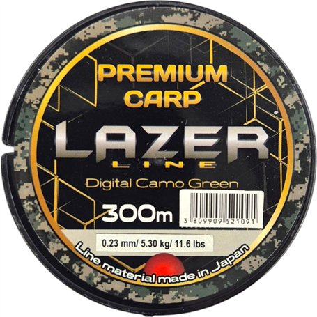 LAZER LINE Fil de pêche monofil de qualité supérieure - 300 m de diamètre - 0