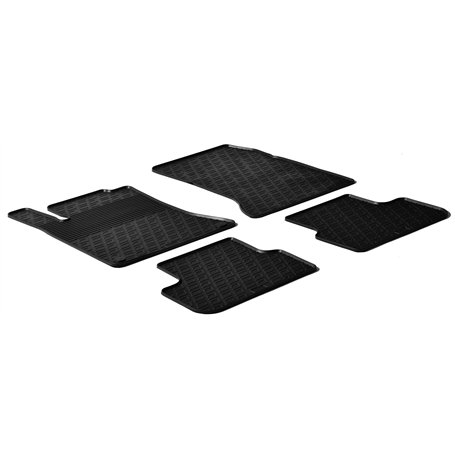 Gledring Set tapis de caoutchouc compatible avec Mercedes Classe-B W246 2011-2019/Classe-B W176 2012-2018/CLA/GLA 2014-2020 (G p