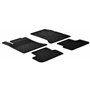Gledring Set tapis de caoutchouc compatible avec Mercedes Classe-B W246 2011-2019/Classe-B W176 2012-2018/CLA/GLA 2014-2020 (G p