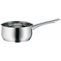 WMF Diadem Plus - Batterie de cuisine 4 pièces, acier inoxydable, convient pour induction, 1 casserole basse de 20 cm, 2 cassero