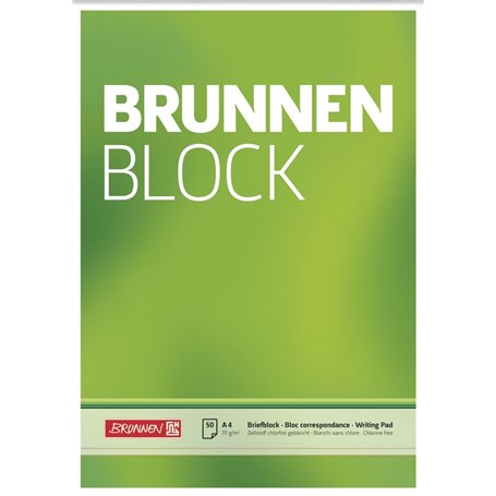 Brunnen 1052726 Bloc-notes Brunnen (A4
