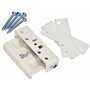 ABUS 323362 SW2 W Verrou pour fenêtre/porte Blanc