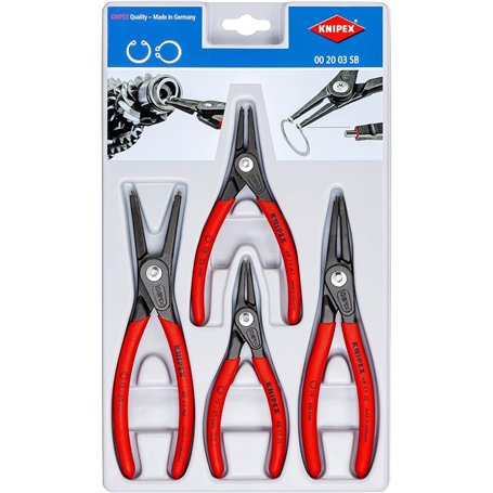 Knipex Jeu de pinces de précision pour circlips 00 20 03 SB