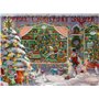 Ravensburger The Christmas Shop – Puzzle de Vacances de 500 pièces pour Adultes – 12000215 – Outil fabriqué à la Main