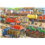 Ravensburger - 09191 1 - Puzzle - Tumulte À La Gare - 2 x 24 Pièces