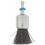 wolfcraft 2126000 - Brosse Pinceau en Fil d'Acier Ondulé - Diamètre 25 mm Longueur 25 Mm
