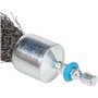 wolfcraft 2126000 - Brosse Pinceau en Fil d'Acier Ondulé - Diamètre 25 mm Longueur 25 Mm