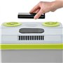 Severin Glacière électrique, 25 L, Inclus 3 câbles d'alimentation Dont allume-cigare12 V et câble USB, Vert/Gris, KB 2925