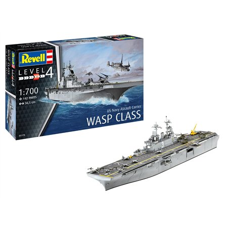Revell Transporteur d'assaut USS WASP Class
