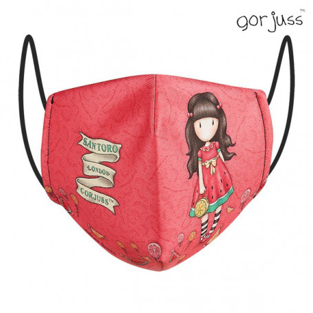 Masque en tissu hygiénique réutilisable Gorjuss Enfant Rouge 22,99 €
