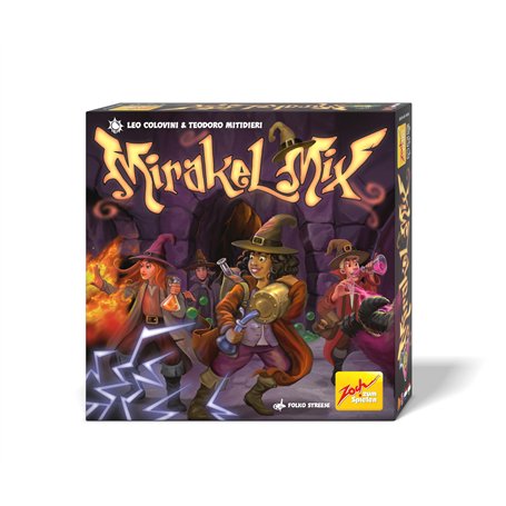 Zoch 601105187 Mirakel Mix (jeu d'enfant à partir de 6 ans) – parcours d'obstacles magique à travers le labyrinthe avec chaudron