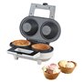 Gaufrier pour 2 coupelles à glace en gaufrette - 550 W [Rosenstein & Söhne]