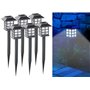 Lunartec 6 bornes solaires à LED Asian