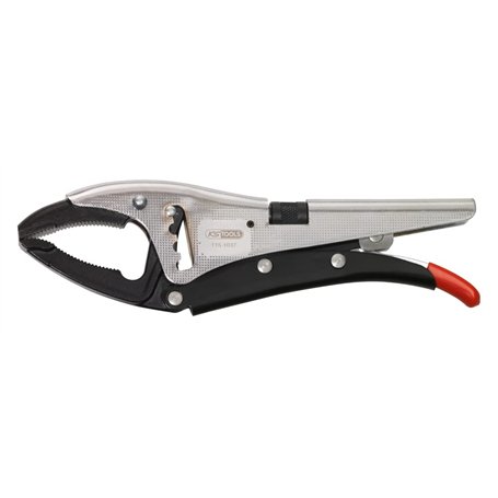 KS TOOLS - 115.1037 - Pince étau à crémaillère bec long 0-85 mm