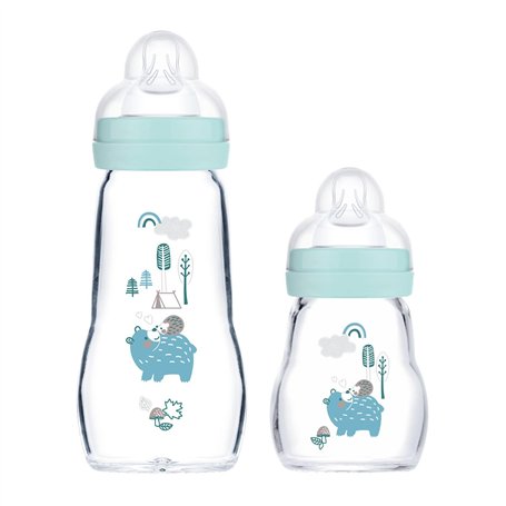 MAM Biberons en verre pour bébé