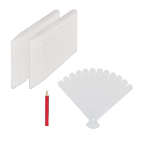 Relaxdays étiquettes à planter en lot de 300