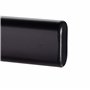 Relaxdays Porte-Serviettes Autonome, 2 Barres, Support Salle de Bain, Acier, HxLxP: 81 x 49 x 20 cm, Noir, 1 élément