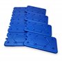 ToCi Lot de 8 blocs réfrigérants plats de 400 ml chacun