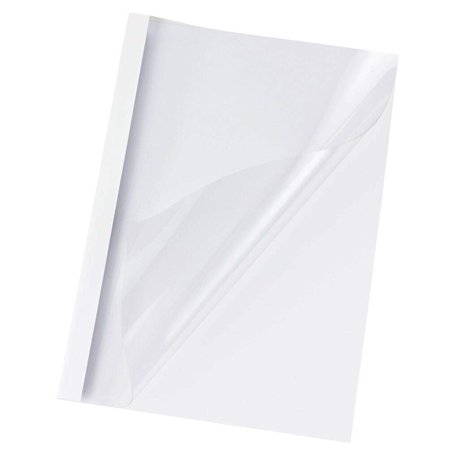 VEPATIM Lot de 10 chemises de reliure thermique A4 15 mm pour 150 feuilles blanches