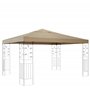 Quick-Star Toit de Rechange pour pavillon de Jardin 3 x 3 m