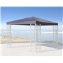 Quick Star Toit de Remplacement pour Gazebo Rank 3x3m Anthracite