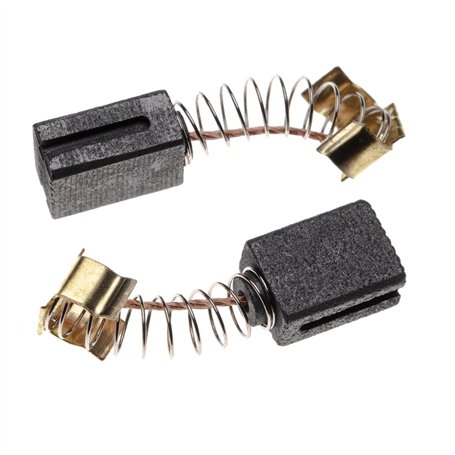 vhbw 2x balai de charbon pour moteur électrique 6 x 9 x 12mm compatible avec Makita HP2070F