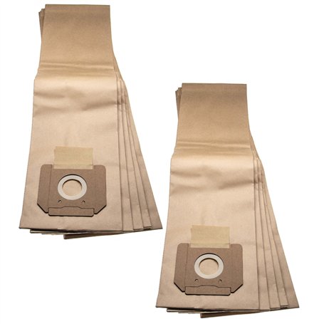vhbw 10x Sacs compatible avec Bosch GAS 55 M AFC Professional aspirateur - papier