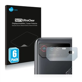 savvies Protection Ecran pour ASUS ROG Phone 6 (Caméra UNIQUEMENT) (6 Pièces) - Film Protection Ultra Clair