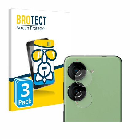brotect Protection Écran Verre pour ASUS ZenFone 10 (Caméra UNIQUEMENT) (3 Pièces) Film Protecteur Vitre 9H [Anti-Rayures