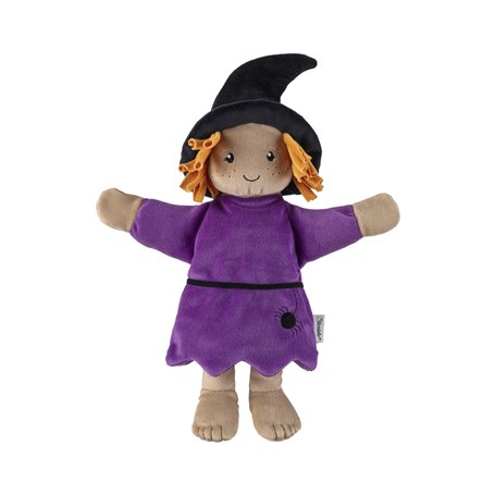 Sterntaler Marionnette à Main sorcière - Jouet Doux pour Enfants - pour théâtre de marionnettes