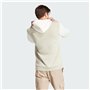 adidas Homme Essentials Fleece Big Logo Hoodie, Putty Grey/Off White, M