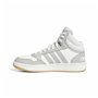 Baskets Casual pour Femme Adidas Hoops 3.0 Mid Blanc