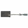 vhbw 2x balais de charbon 6 x 10 x 17 mm compatible avec Bosch GWS 19-125 CI 3601G9N000 outil électrique