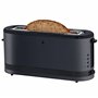 WMF Grille-pain longue fente, 2 tranches avec support à pain, grille-pain étroit, XXL, fonction bagel, 7 niveaux de torréfaction