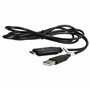 vhbw Câble de données USB compatible avec Samsung Digimax ES10
