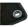 AD Tuning GmbH hg1717 Tapis de Coupe Tapis de Voiture Tapis de Sol Set Noir en Velours Carpet Floor Mats
