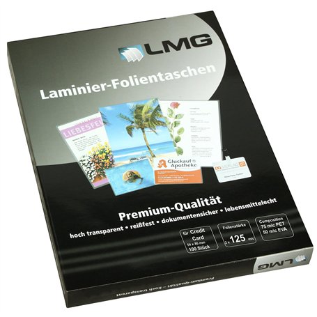 LMG lmgcc de 125 plastifier Credit Card