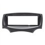 tomzz Audio 2415-051 Cadre de Radio Compatible avec Ford KA RU8 année 2009-2017 Noir avec Adaptateur Radio ISO Fakra Adaptateur 