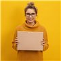 verpacking 50 Carton d'expédition pliable 35 x 25 x 5 cm, Marron, MB-5 cartons d'expédition extra-plats DIN A4 /B4 (34 x 24,5 x 