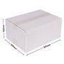 verpacking Lot de 25 cartons pliables - 300 x 215 x 140 mm - Blanc (dimensions extérieures : 305 x 220 x 150 mm) - KK 30 - Carto