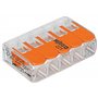 5x Wago Clamp 221-415 32A 450V Terminal de connexion 5-pôle Avec levier